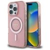 Guess GUHMP16LPFTDTEP iPhone 16 Pro 6.3 różowy/pink hardcase IML Rhinestones MagSafe